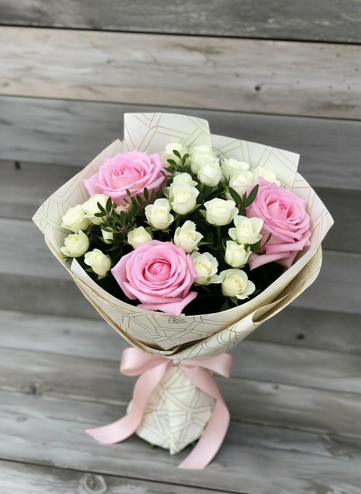 Букет цветов из: Розы в Новомышастовской