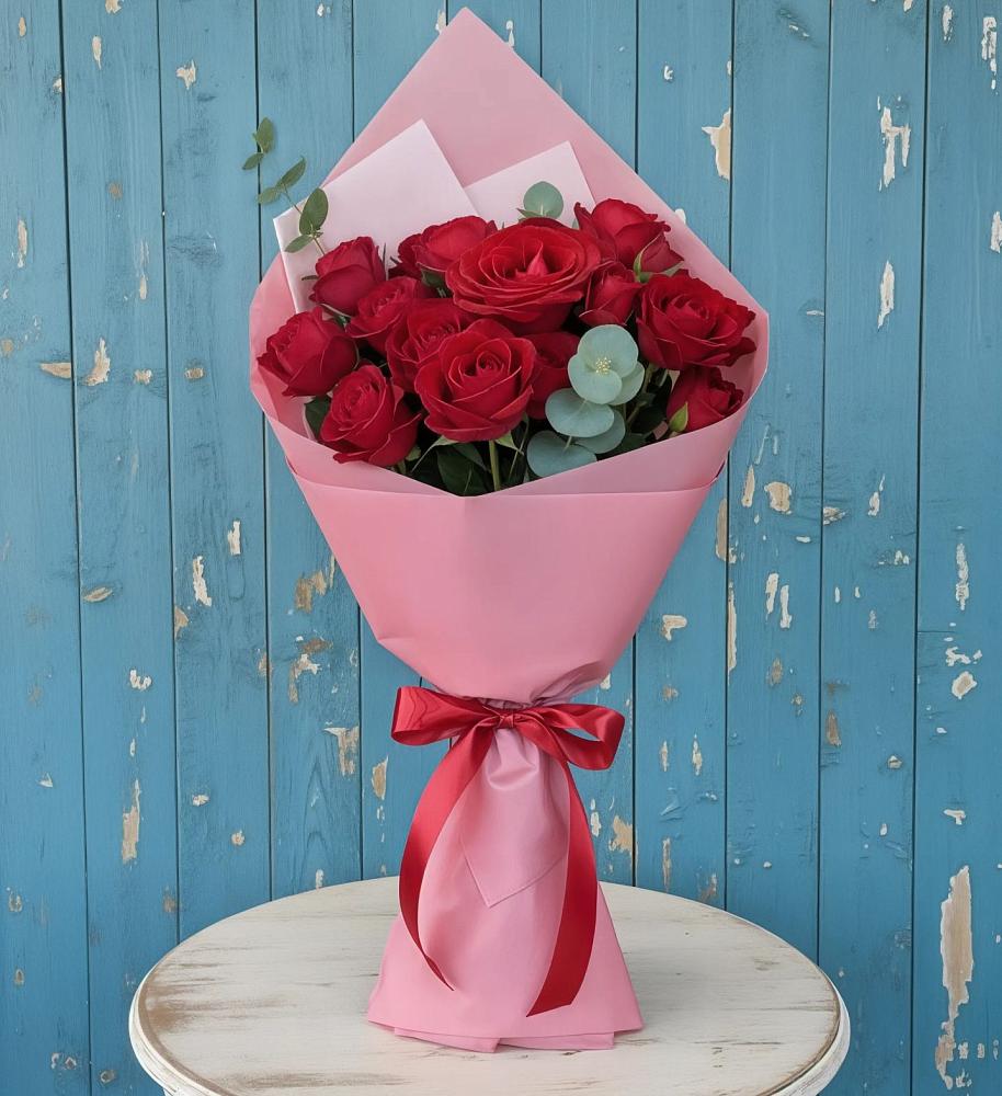 Букет цветов из: Розы в Новомышастовской