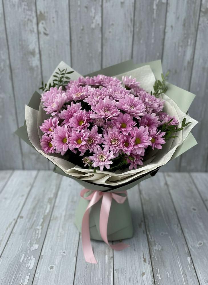 Букет цветов из: Хризантемы в Новомышастовской