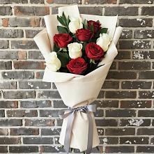 Букет цветов из:  Розы в Новомышастовской