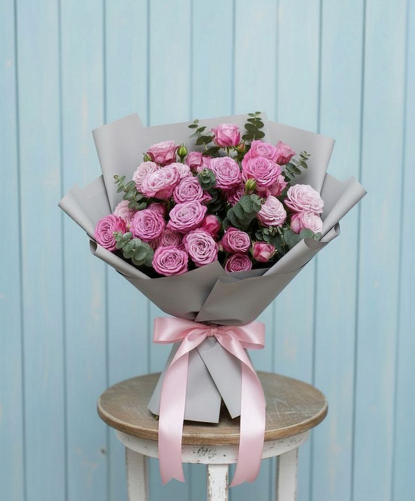 Букет цветов из: Розы в Новомышастовской