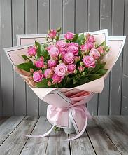 Букет Розовый кустик #REPLACE_PRED# Новомышастовской