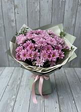 Букет цветов из:  Хризантемы в Новомышастовской
