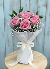 Букет цветов из:  Розы в Новомышастовской