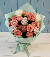 Букет цветов из:  Розы в Новомышастовской