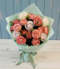 Букет цветов из:  Розы в Новомышастовской