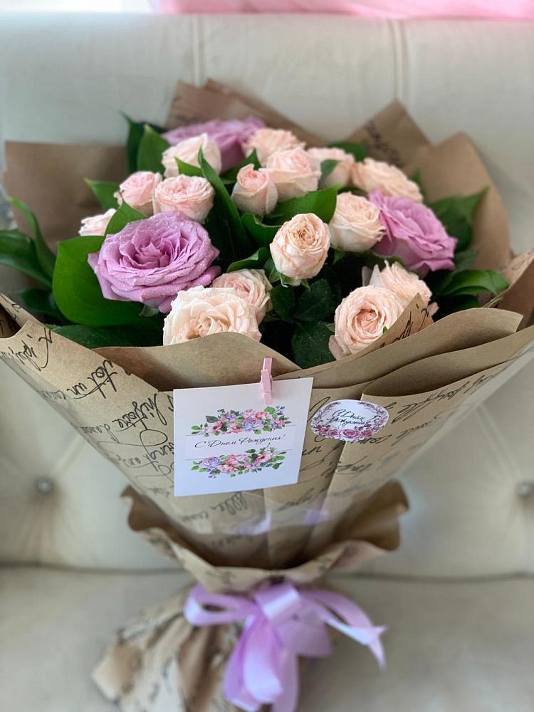 Букет цветов из: Розы в Новомышастовской