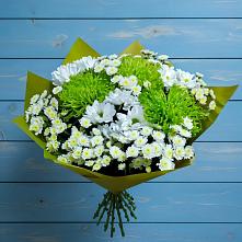 Букет цветов из:  Хризантемы в Новомышастовской