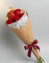 Букет цветов из:  Розы в Новомышастовской
