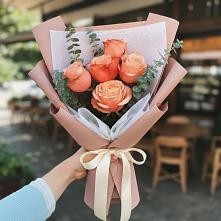 Букет цветов из:  Розы #REPLACE_PRED# Новомышастовской