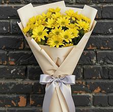 Букет цветов из:  Хризантемы в Новомышастовской