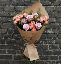 Букет цветов из:  Розы #REPLACE_PRED# Новомышастовской