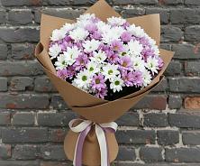 Букет цветов из:  Хризантемы в Новомышастовской