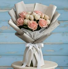 Букет цветов из:  Розы в Новомышастовской