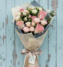 Букет цветов из:  Розы в Новомышастовской