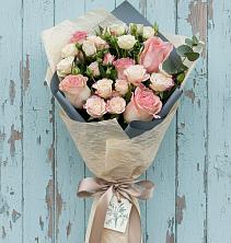 Букет цветов из:  Розы в Новомышастовской