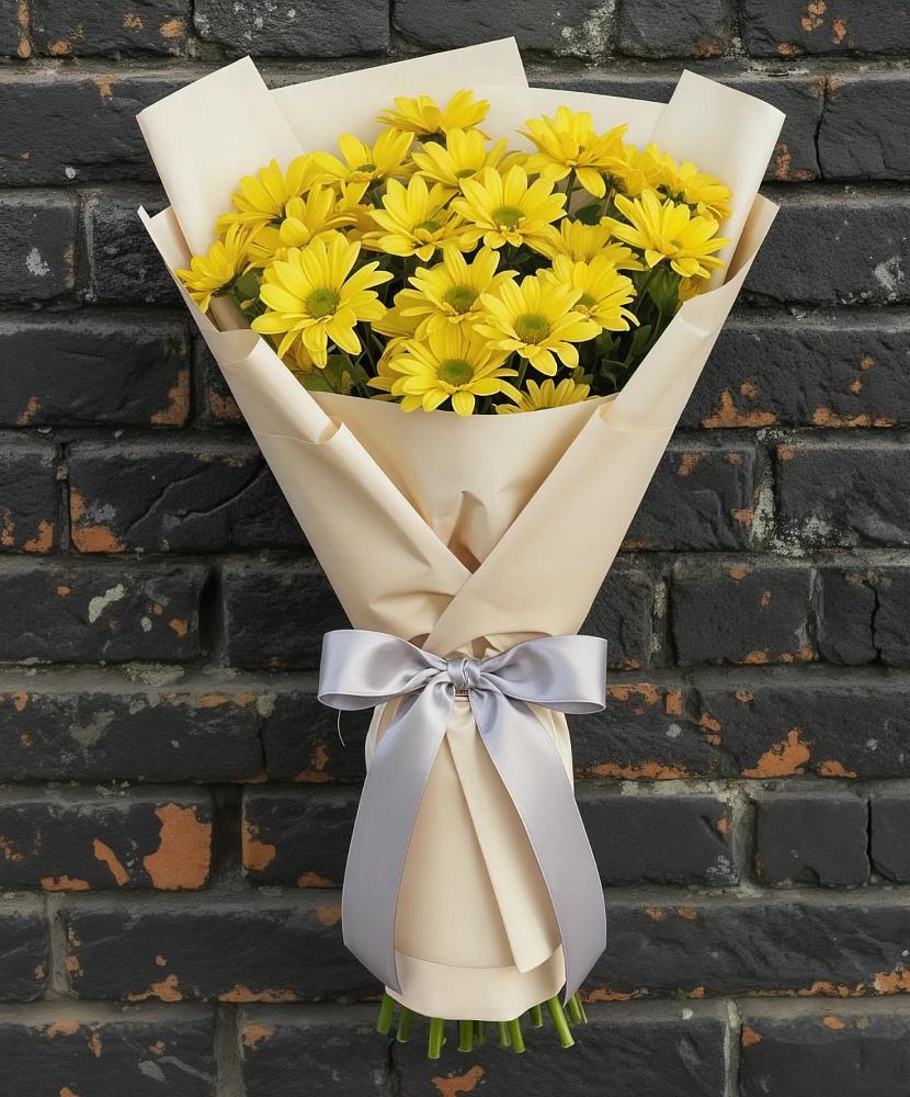 Букет цветов из: Хризантемы в Новомышастовской