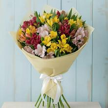 Букет цветов из:  Альстромерии в Новомышастовской