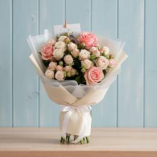 Букет цветов из:  Розы в Новомышастовской
