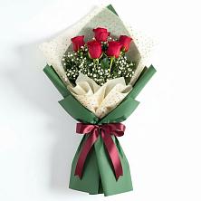 Букет цветов из:  Розы в Новомышастовской