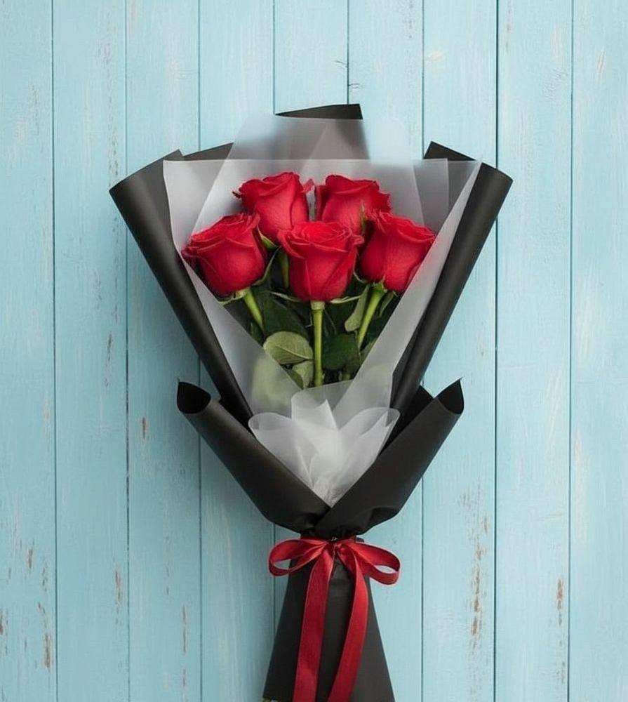 Букет цветов из: Розы в Новомышастовской